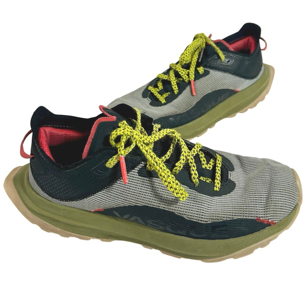 Vasque Re:Connect Here Trail Running Shoe Gray Yellow Red Men 7 Active Gorpcore